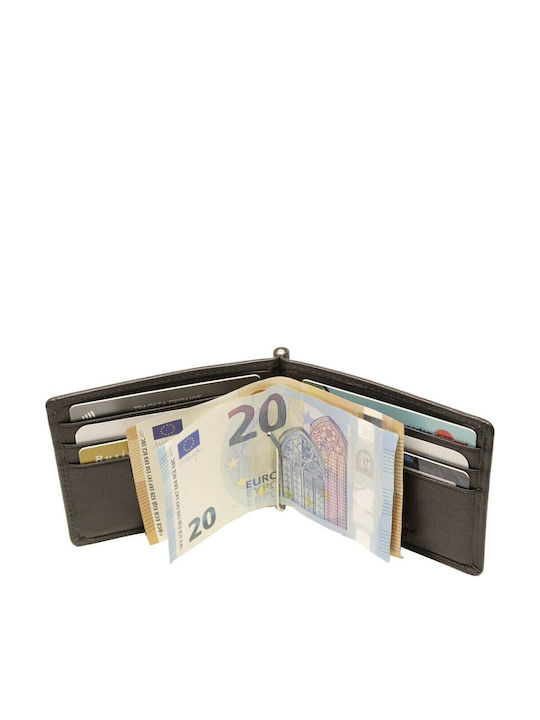 Δερμάτινο Ανδρικό Πορτοφόλι με RFID Καφέ