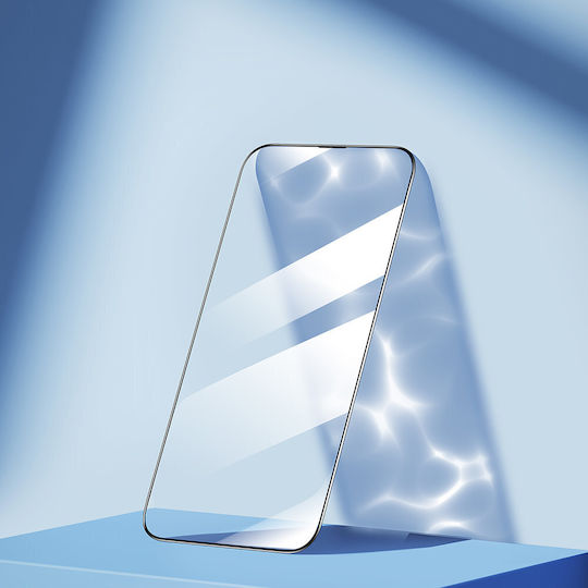 Joyroom Knight 2.5D Full Face Tempered Glass Μαύρο (iPhone 17e / 16e / 14 / 13 / 13 Pro)