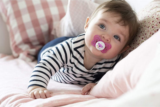 Chicco Physioforma Light Orthodontic Pacifiers Silicone Night with Case Coala - Pink-White for 6-16 months 2pcs