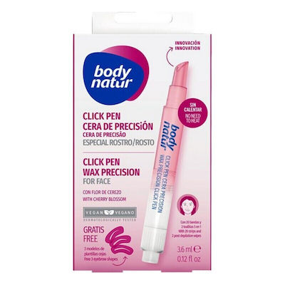 Body Natur Hair Removal Consumables Click Pen Wax Depilatory 3ml