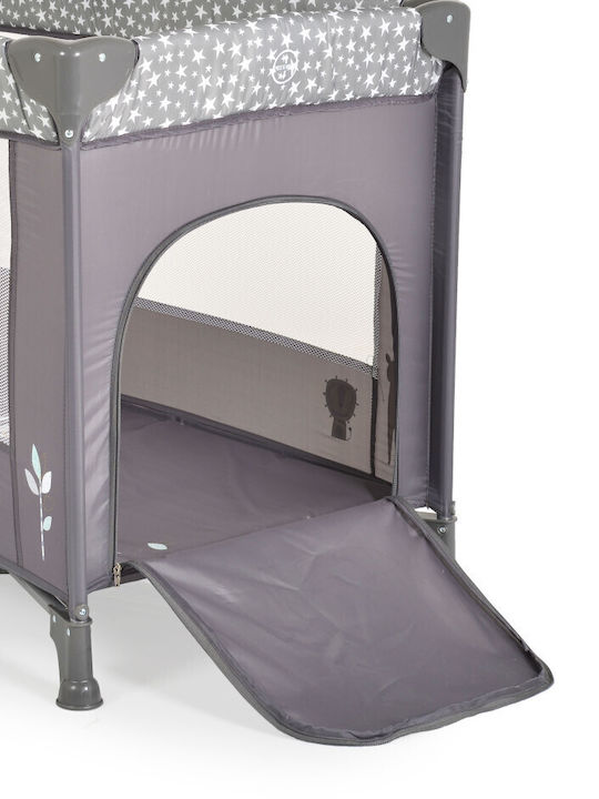 Moni Safari Playpen Graphite 125x65cm