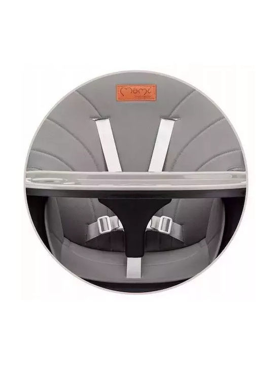 Momi Flovi Baby Highchair 3 in 1 with Adjustable Height Dark Gray
