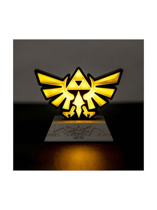 Paladone Kids Decorative Lamp The Legend of Zelda Hyrule Crest Gold