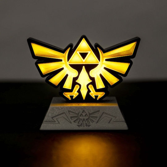 Paladone Kids Decorative Lamp The Legend of Zelda Hyrule Crest Gold
