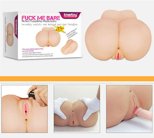 Lovetoy Fuck Me Bare Perfect Pussy&Ass Мастурбатор Задник / Вагина LV2217 1бр