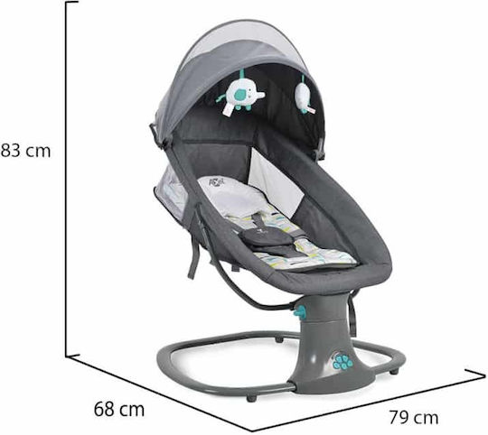 Cangaroo Ηλεκτρικό Relax Μωρού Axel Green για Παιδί έως 9kg