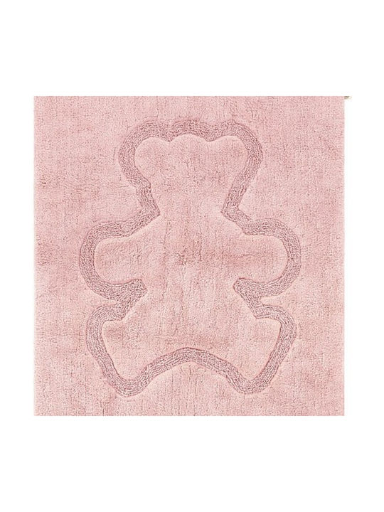 Guy Laroche Bear Παιδικό Χαλί Βαμβακερό Pinky 130x180cm