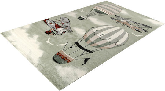 Tzikas Carpets Παιδικό Χαλί Πράσινο 133x190cm