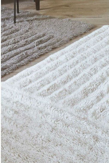 Lorena Canals Dunes Sheep Детско килимче Вълнено White 80x140см