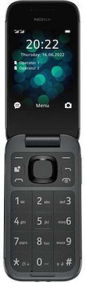 Nokia 2660 Flip Dual SIM (48MB/128MB) Κινητό με Κουμπιά Μαύρο
