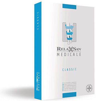 Relaxsan Medicale Classic Pantyhose Graduated Compression Open 15-21 mmHg Beige