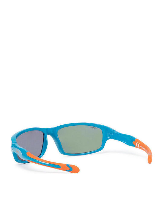 Uvex Sportstyle 507 Спортни Детски Слънчеви Очила с Огледален Леща Син