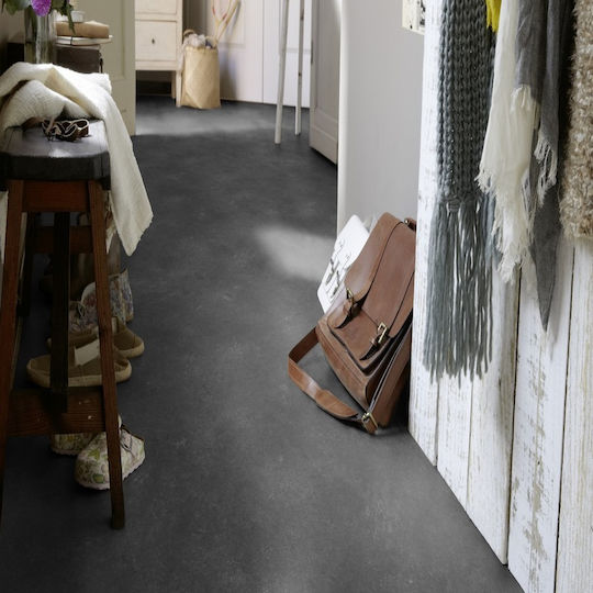 Tarkett Plastikboden PVC Exlusive 370 Schwarz Black 3,7mm
