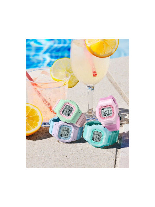 Casio Baby G Watch with Pink Rubber Strap