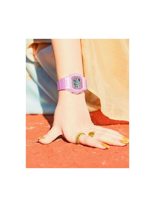 Casio Baby G Watch with Pink Rubber Strap