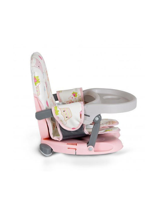 Cangaroo Portable Plastic Booster Seat for Chair Kiwi Cupackes