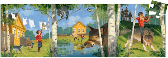Kids Puzzle Peter and the Wolf for 5+ years+ Years 50pcs Djeco