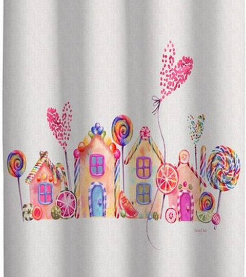 Saint Clair Perdea pentru Copii Lollipop cu Capsatoare Roz 1752030121001 160x250buc