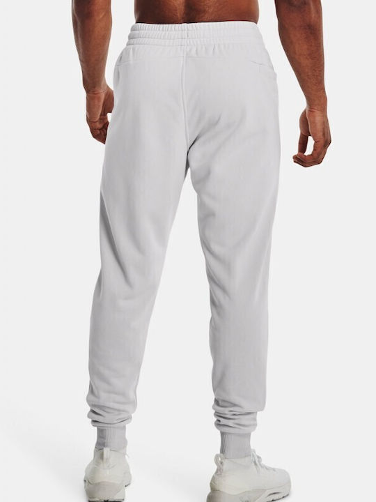 Sweatpants Glossy with Elastic Gray