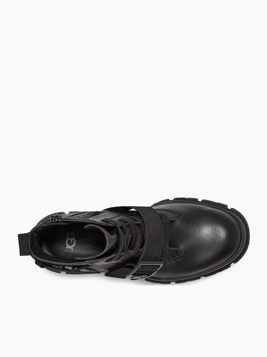 Ashton Leather Women's Ankle Boots Black