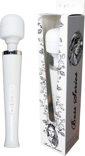 Kinksters Δονητής Μασάζ Magic Wand Massager 10 Function 32cm White