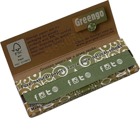 GreenGo Χαρτάκια Στριφτού Τσιγάρου 1+1/4 50 φύλλα 1τμχ