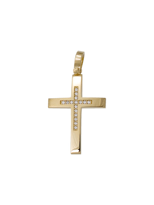 Chronoro Women's Gold Cross 14K 063191