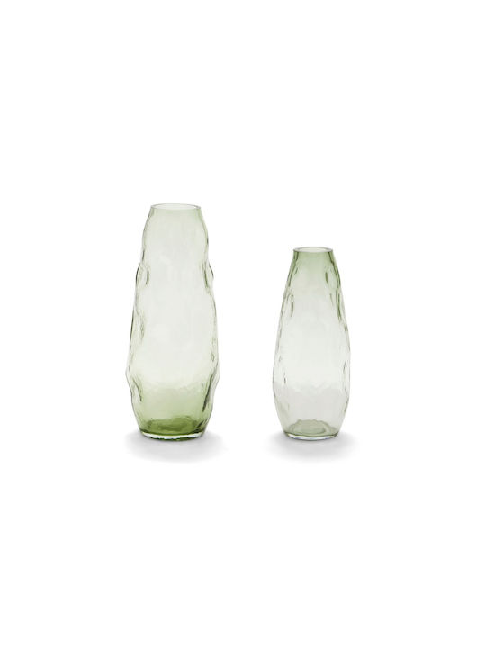 Andrea House Decorative Vase Serenity Green 11.5x11.5x28cm