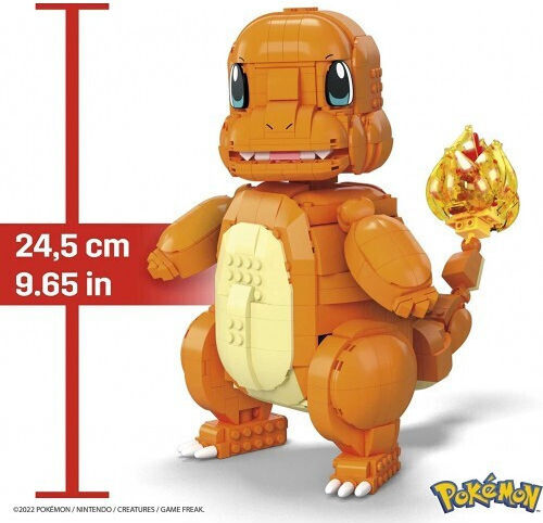 Mega Bloks Pokemon Building Blocks Charmander For Age 10+ 750 Pieces