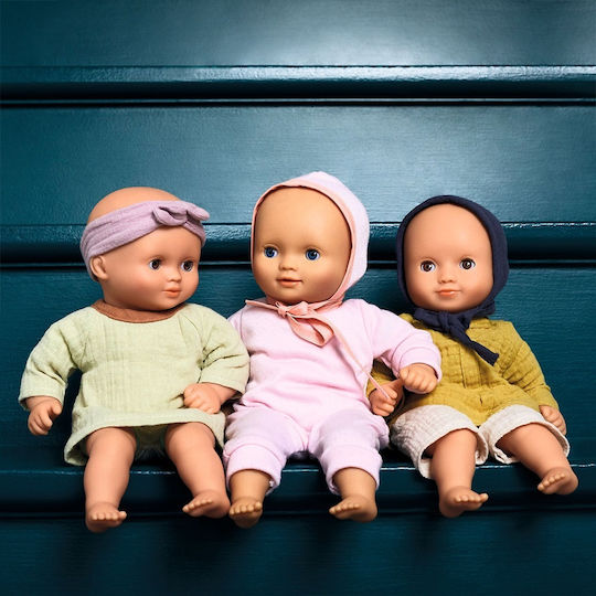 Djeco Baby-Puppe Lila Für 1.5+ Jahre 32 cm