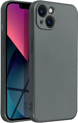 Forcell Metallic Umschlag Rückseite Silikon Gray (iPhone 13) 581541