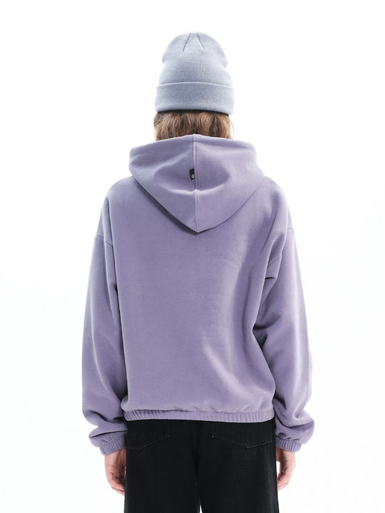 Basehit Women's Hooded Sweatshirt Violet