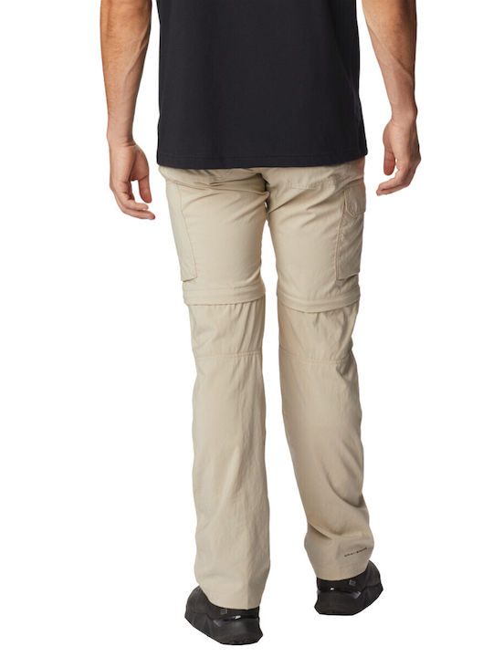 Columbia Silver Ridge Utility Convertible Men's Hiking Long Trousers Beige