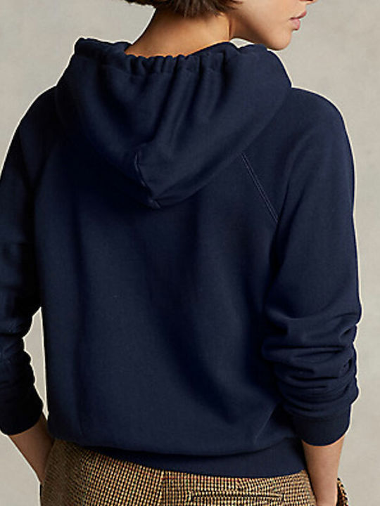 Ralph Lauren Women's Hooded Sweatshirt Navy Blue