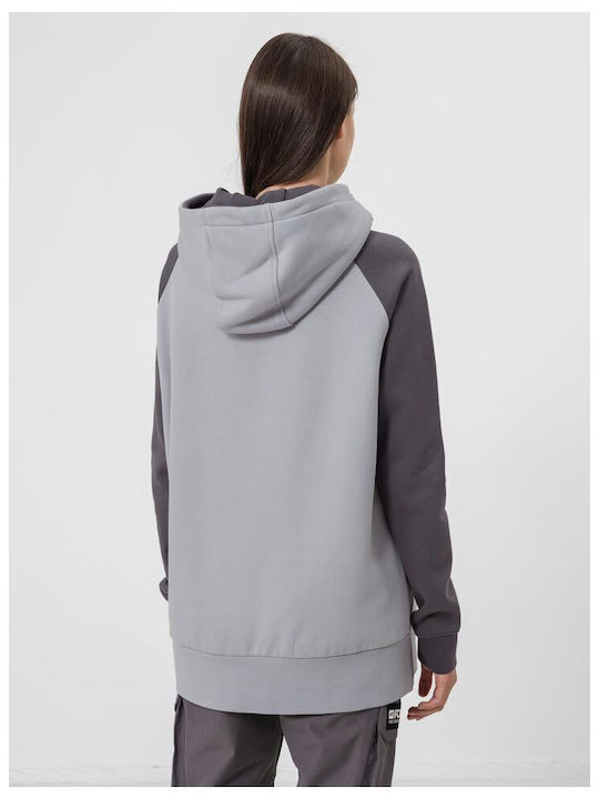 4F Women's Hooded Sweatshirt Gray