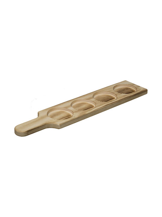 Atmosphera Ξύλινη Ορντεβιέρα 4 Θέσεων Γκρι Π9.3xΜ45xΥ6.2cm 5τμχ Atmosphera Ξύλινη Ορντεβιέρα 4 Θέσεων Γκρι Π9.3xΜ45xΥ6.2cm 5τμχ