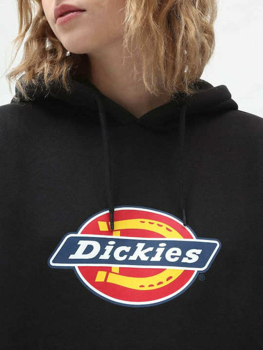Women's Sweatshirt Hooded Black