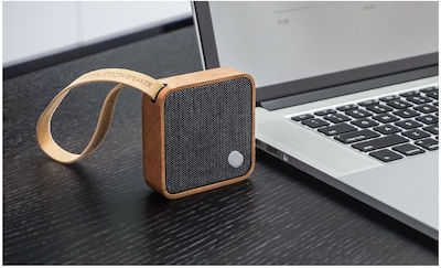 Gingko MI Square Pocket Bluetooth-Lautsprecher 3W mit Batterielaufzeit bis zu 6 Stunden Beige