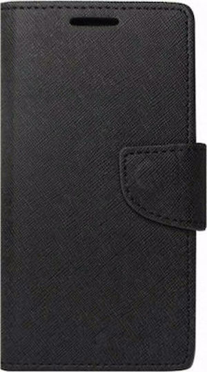Tel1 Brieftasche Synthetisches Leder Schwarz (Galaxy A52 / A52s)