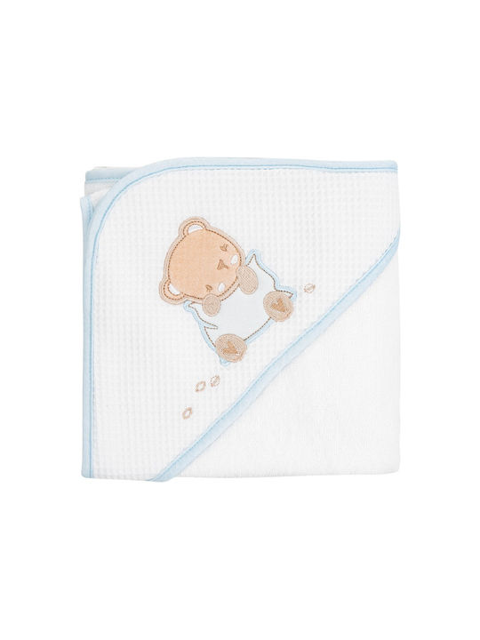 Kikka Boo Baby Bath Towel Bathrobe Hooded 90x90cm