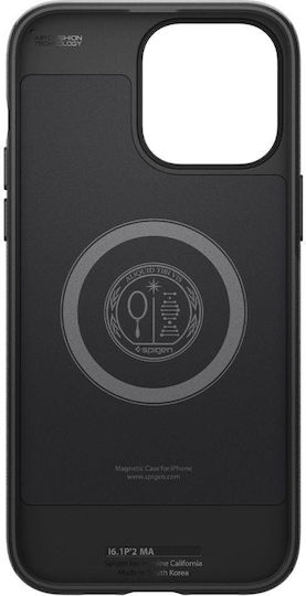 Spigen Mag Armor Back Cover Silicone Matte Black (iPhone 14 Pro Max)