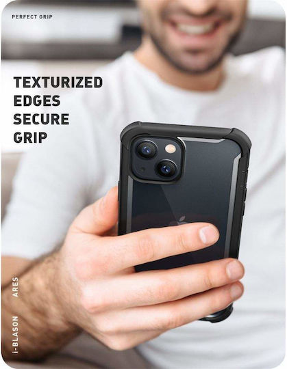Supcase I-Blason Ares 360 Full Cover Πλαστικό 2mm Αδιάβροχο Μαύρο (iPhone 14 Plus)