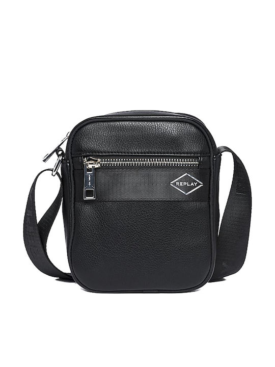 Herrentasche Schulter / Crossbody Schwarz