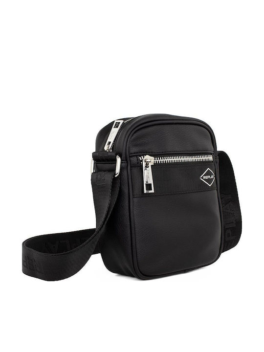 Herrentasche Schulter / Crossbody Schwarz