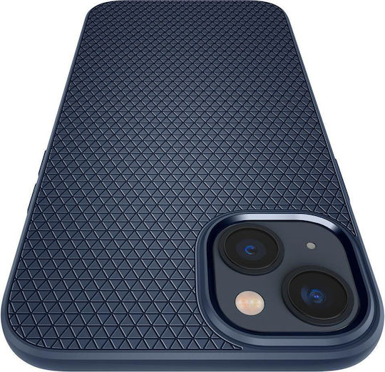 Spigen Liquid Air Back Cover Σιλικόνης Navy Μπλε (iPhone 14)