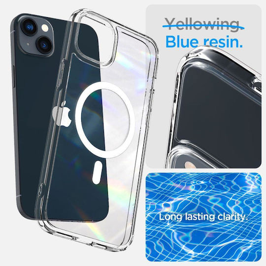 Spigen Ultra Hybrid Mag Safe Compatible Back Cover Πλαστικό 2mm Λευκό-Διάφανο (iPhone 14 Plus)