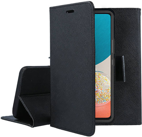 MyMobi Fancy Портмоне Изкуствена кожа Черен (Galaxy A53)