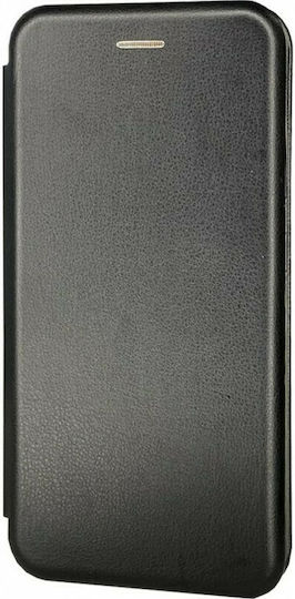 Elegance Book Piele artificială Negru (Galaxy A33 5G)