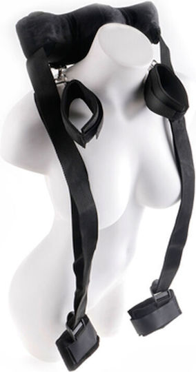 Pipedream Fetish Fantasy Series - Position Master With Cuffs Βοήθημα σε Μαύρο Χρώμα