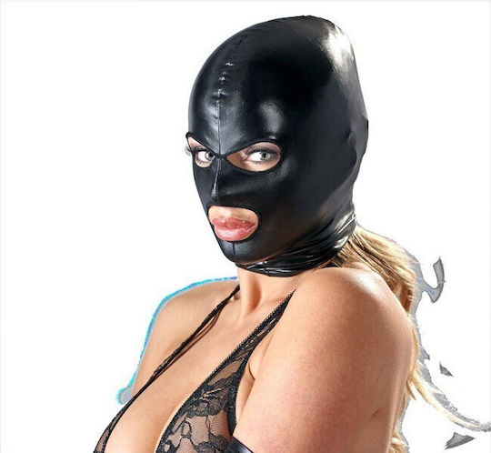 You2Toys Bad Kitty Head Mask Eyes & Mouth BDSM Μάσκα σε Μαύρο Χρώμα